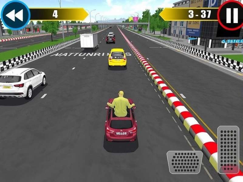 Nagpur Traffic Rush Gameplay Screenshot